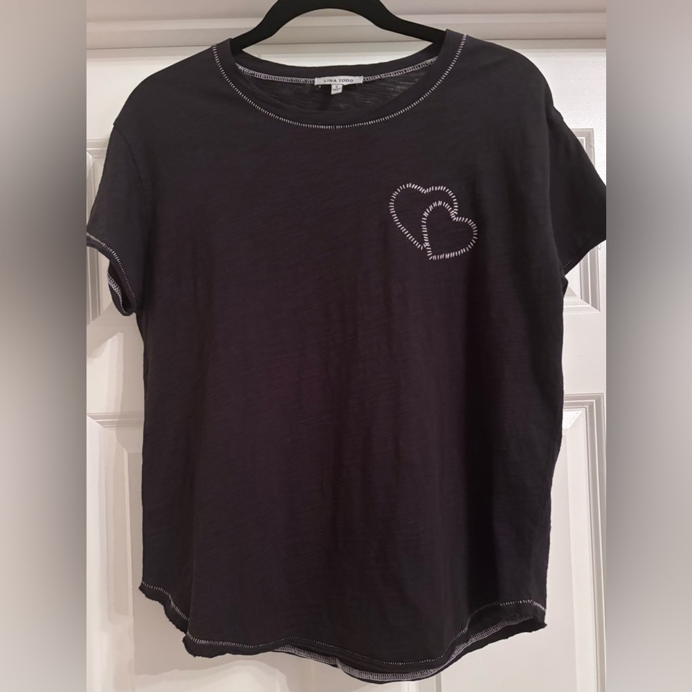 Lisa Todd‎ Double Down T-shirt - Picture 3 of 8